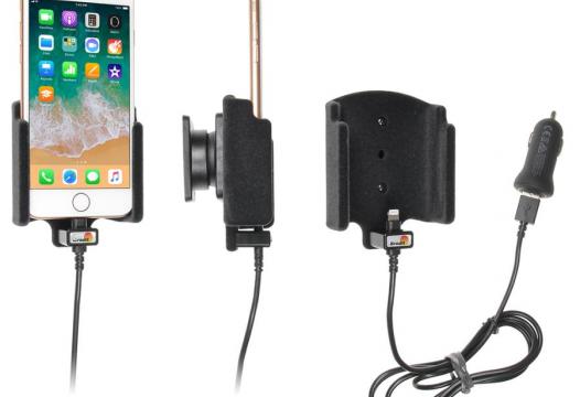 houder/lader Apple iPhone 8 USB sig.plug-padded