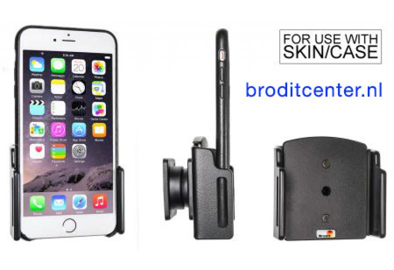een paar Bemiddelaar worm Brodit houder Apple iPhone 11 / 11 Pro Max / Xs Max / Xs / 8 Plus / X / 7  Plus / 6 Plus met skin (verstelbaar)