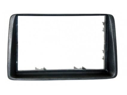 2DIN ECO frame, Fiat Panda (Gingo) 03-10 grijs