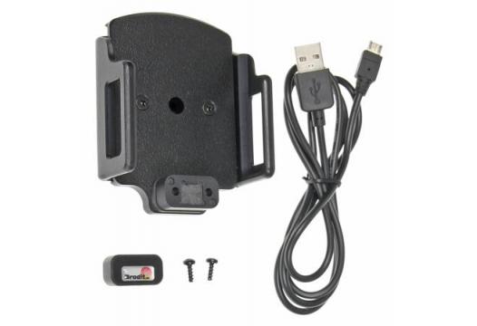 h/l micro-usb verstelb. b.62-77/d12-16 mm USB sig.