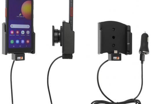 houder/lader Samsung Galaxy Xcover 5 USB sig.plug (gebruik zonder hoesje)