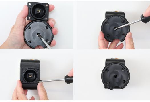 houder/swivel metl Magnetic Charger Qi2 25W zwart/sig