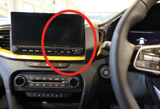 Proclip Kia Ceed 19- ONLY for 10.2display- Center mount RHD"