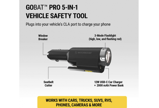 5-in-1 Vehicle Safety Tool