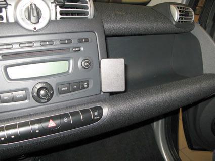 Proclip Smart ForTwo II 08- angled, NOT glove comp.