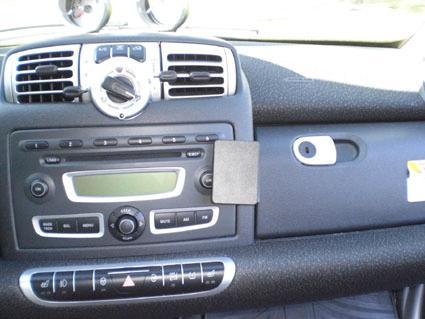 Proclip Smart ForTwo 08- angled ALLEEN Passion Coupe/Passion Cabrio