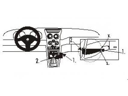Proclip Alfa Romeo 145/146 98- angled