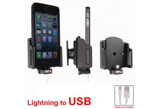 houder verstelb.59-63/6-10 iPhone 5/5S lightning->USB