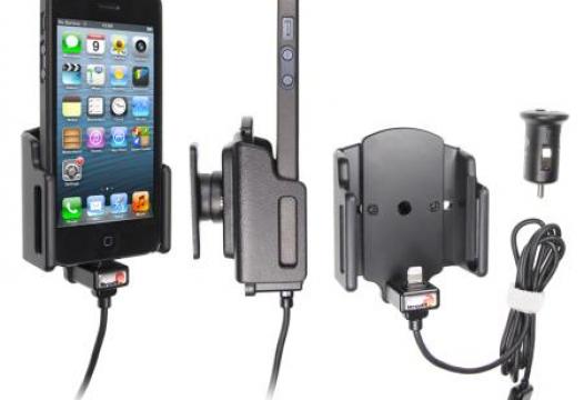 houder/lader Apple iPhone 5 verstelb. b.59-63/d6-10mm